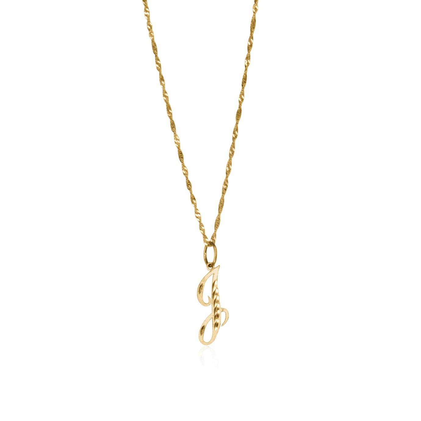 THE CURSIVE INITIAL NECKLACE