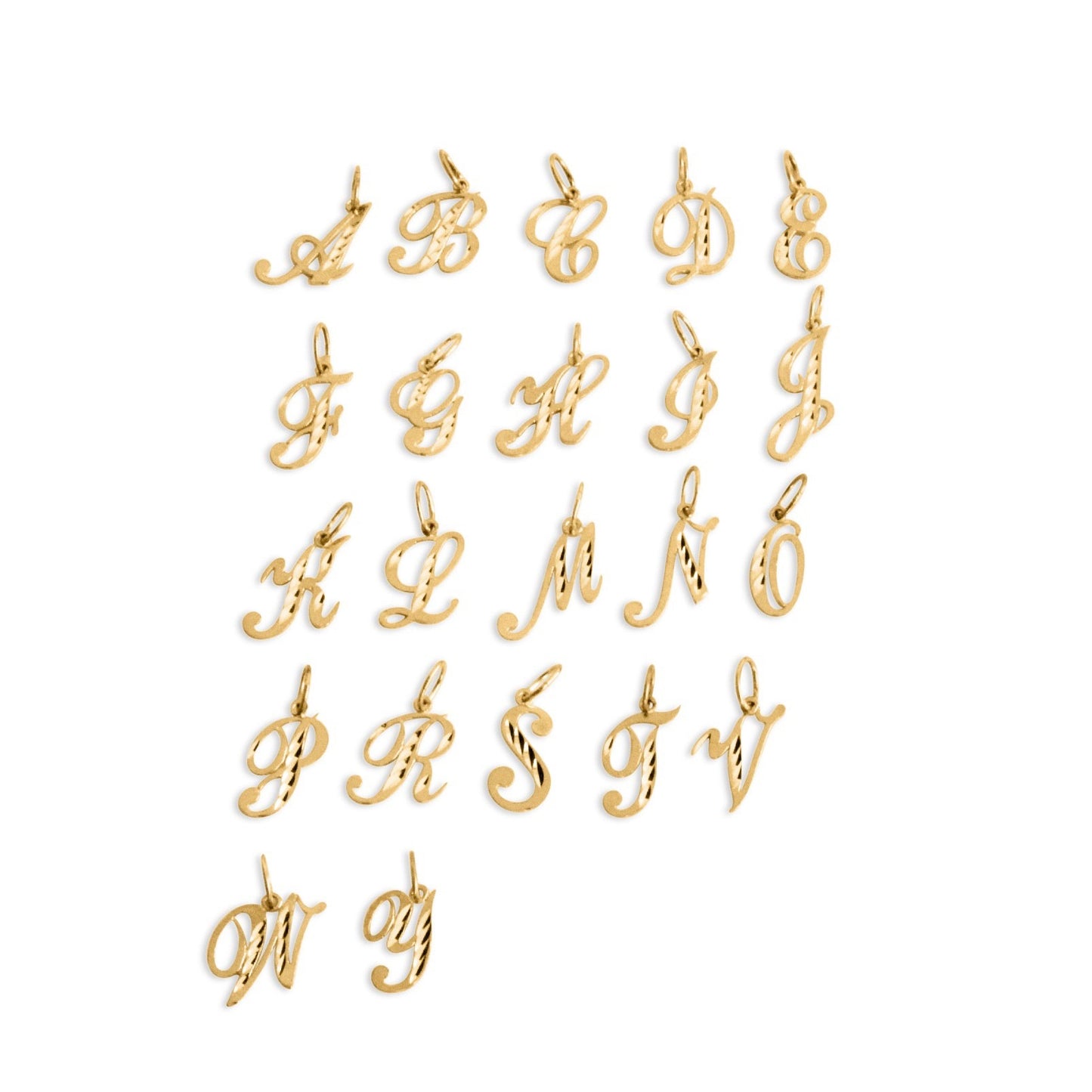 THE CURSIVE INITIAL PENDANT