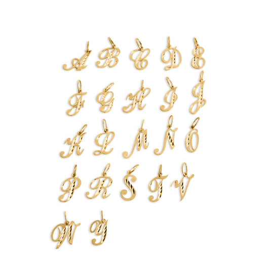 THE CURSIVE INITIAL PENDANT