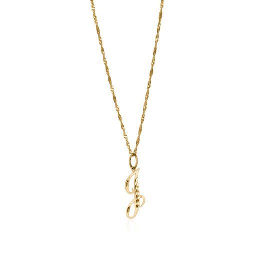 THE CURSIVE INITIAL NECKLACE